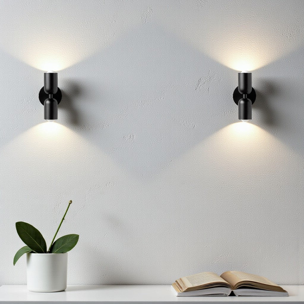 Elara Haus Wall Lamp - Iron Double Head Wall Sconce Lighting 1