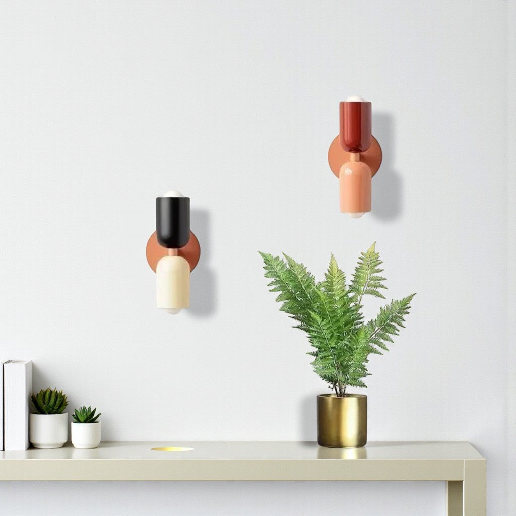 Elara Haus Wall Lamp - Iron Double Head Wall Sconce Lighting 2