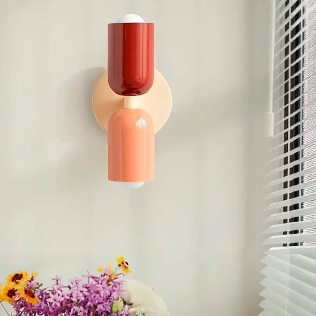 Elara Haus Wall Lamp - Iron Double Head Wall Sconce Lighting 0