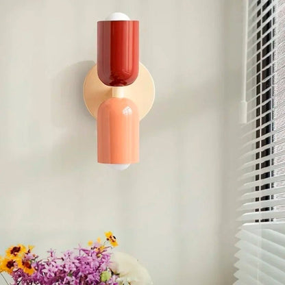 Elara Haus Wall Lamp - Iron Double Head Wall Sconce Lighting 0