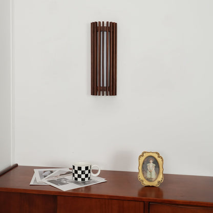Elara Haus Wall Lamp - Walnut Wood Elegant Wall Sconce Lighting 6