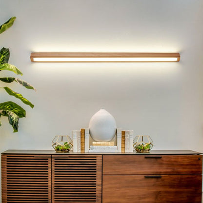 Elara Haus Wall Lamp - Wooden Front Wall Sconce Lighting 2