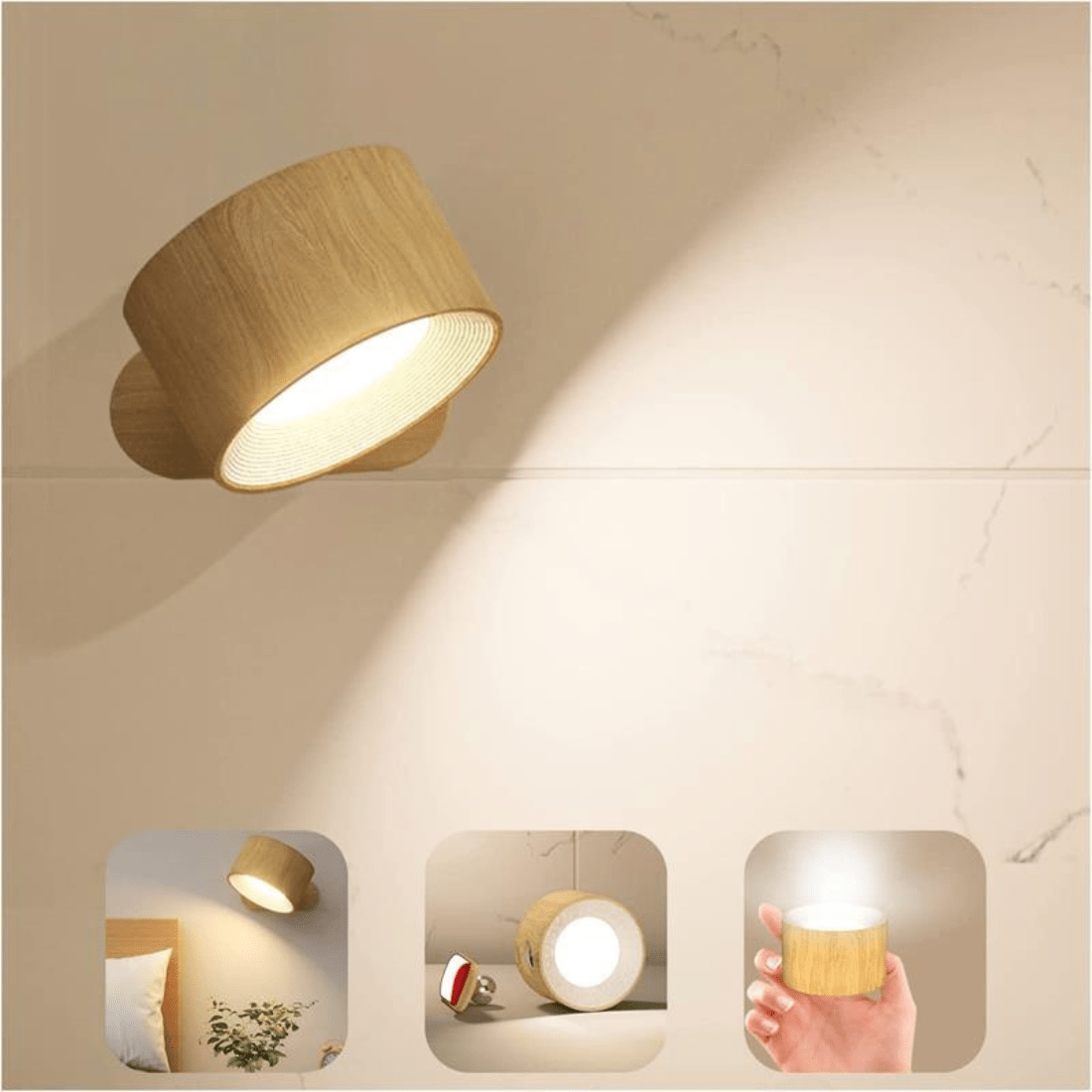 Elara Haus Wall Light - 360° Adjustable LED Outdoor Wall Lights 8