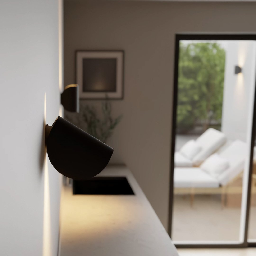 Elara Haus Wall Sconce - Aluminium LED Wall Light Fixture 4