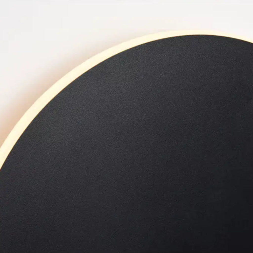 Elara Haus Wall Sconce - Aluminium Round Backlit LED Wall Light 5