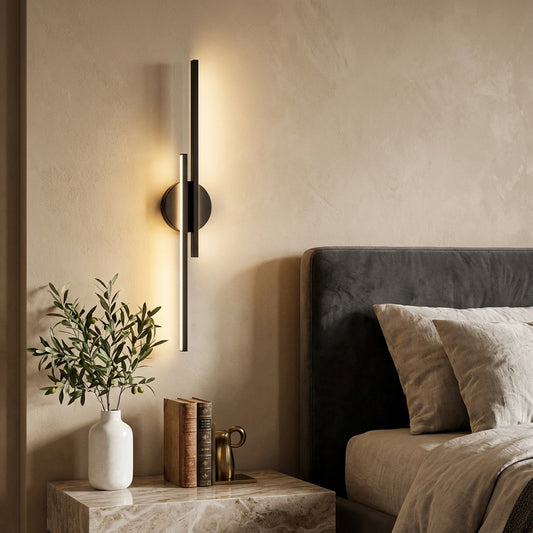 Elara Haus Wall Sconce Lighting - Metal Adjustable Wall Lamp
