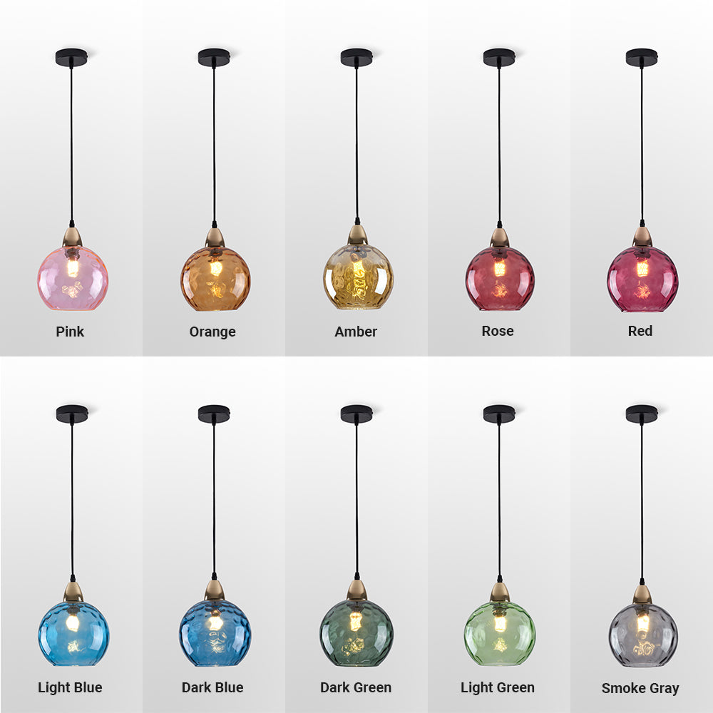 Water Ripple Glass Pendant Lights 6