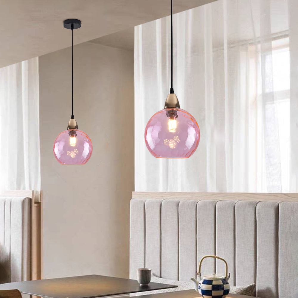 Water Ripple Glass Pendant Lights 9