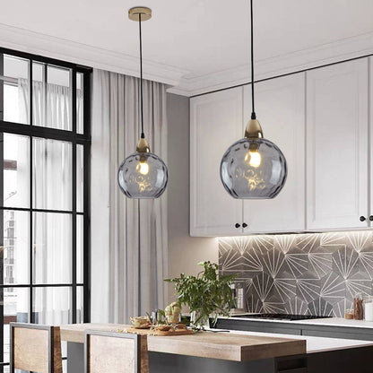 Water Ripple Glass Pendant Lights 10