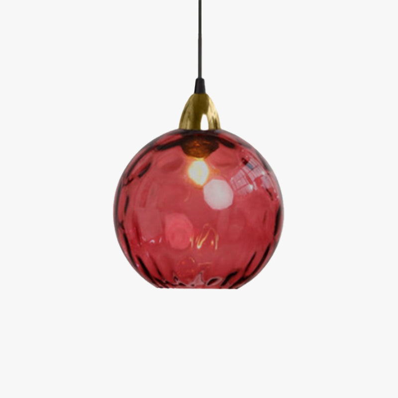 Water Ripple Glass Pendant Lights 11
