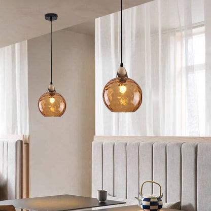 Water Ripple Glass Pendant Lights 12