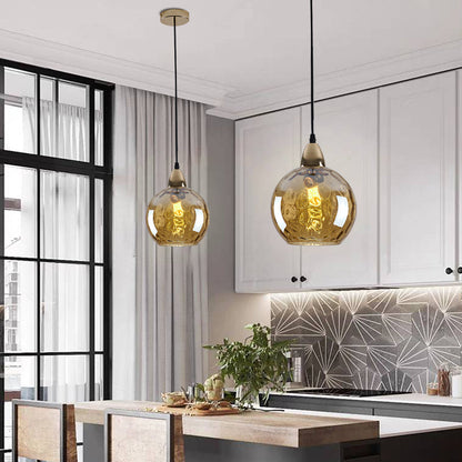 Water Ripple Glass Pendant Lights 16