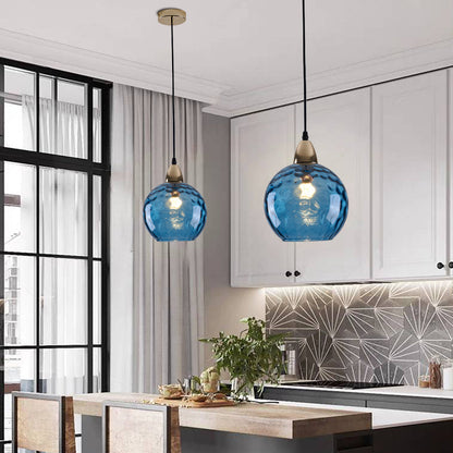 Water Ripple Glass Pendant Lights 17