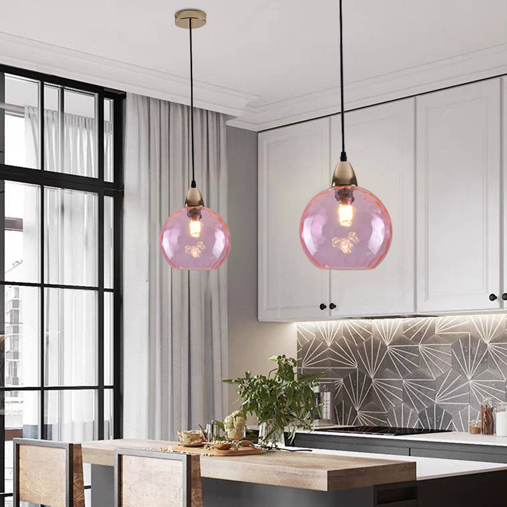 Water Ripple Glass Pendant Lights 20