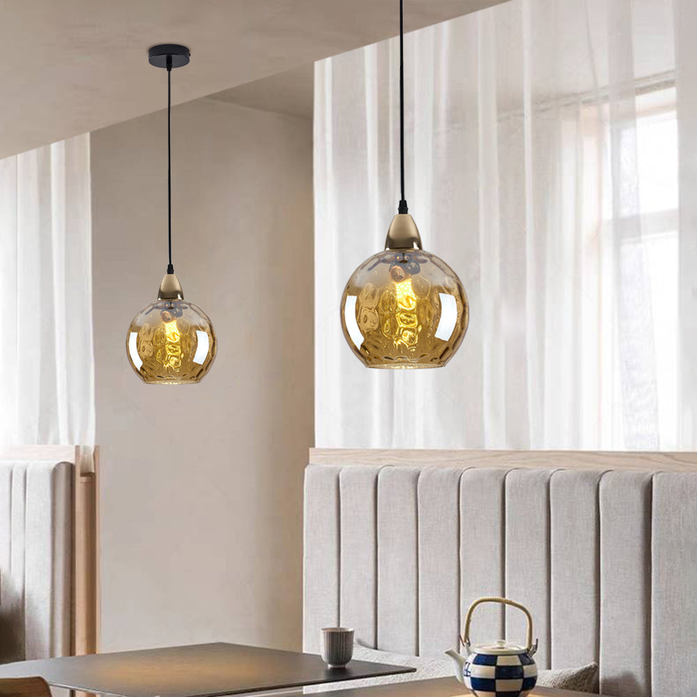 Water Ripple Glass Pendant Lights 21