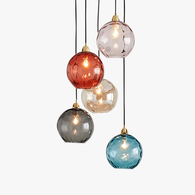 Water Ripple Glass Pendant Lights 1