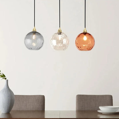 Water Ripple Glass Pendant Lights 2