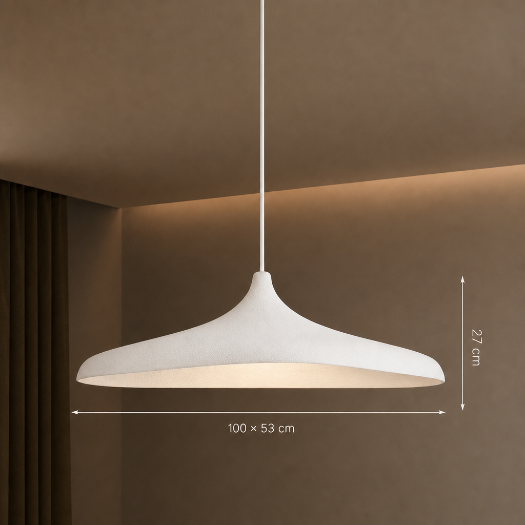 Wabi-Sabi Concrete Finish Pendant Light – Zelinea 9