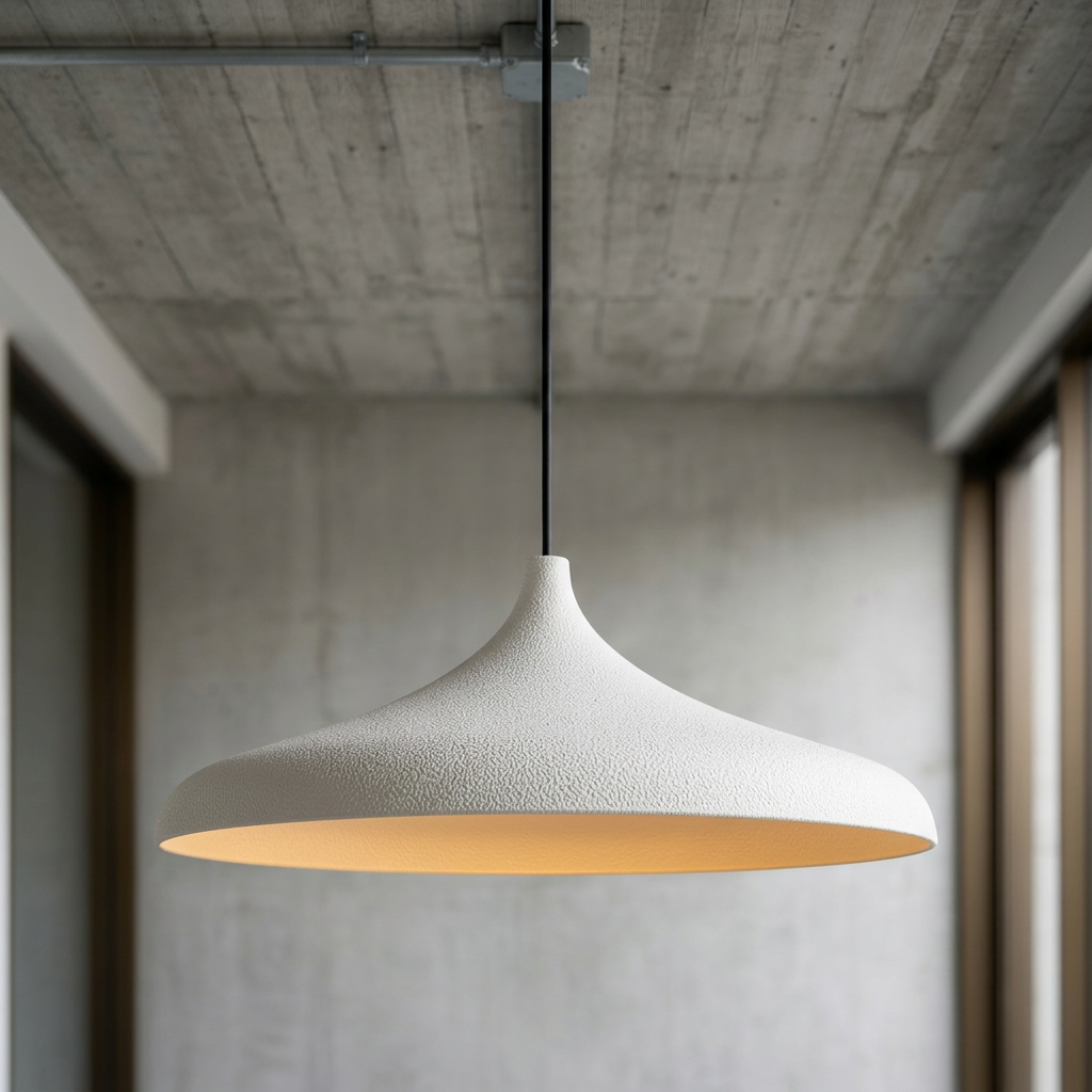 Elara Haus Wide Elliptical Dome Ceiling Pendant Light