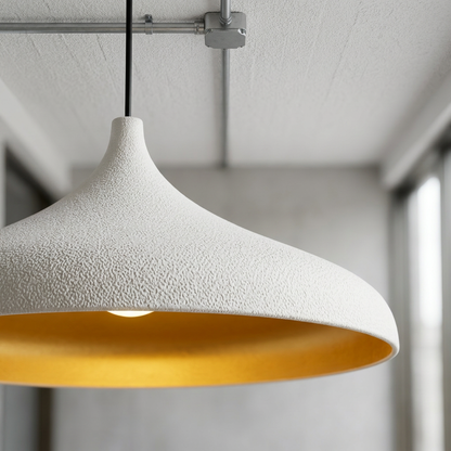 Elara Haus Wide Elliptical Dome Ceiling Pendant Light