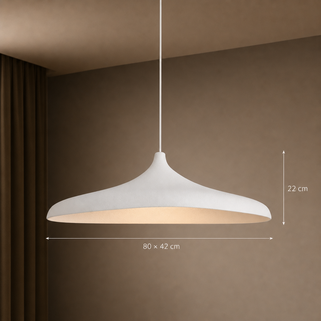 Wabi-Sabi Concrete Finish Pendant Light – Zelinea 0
