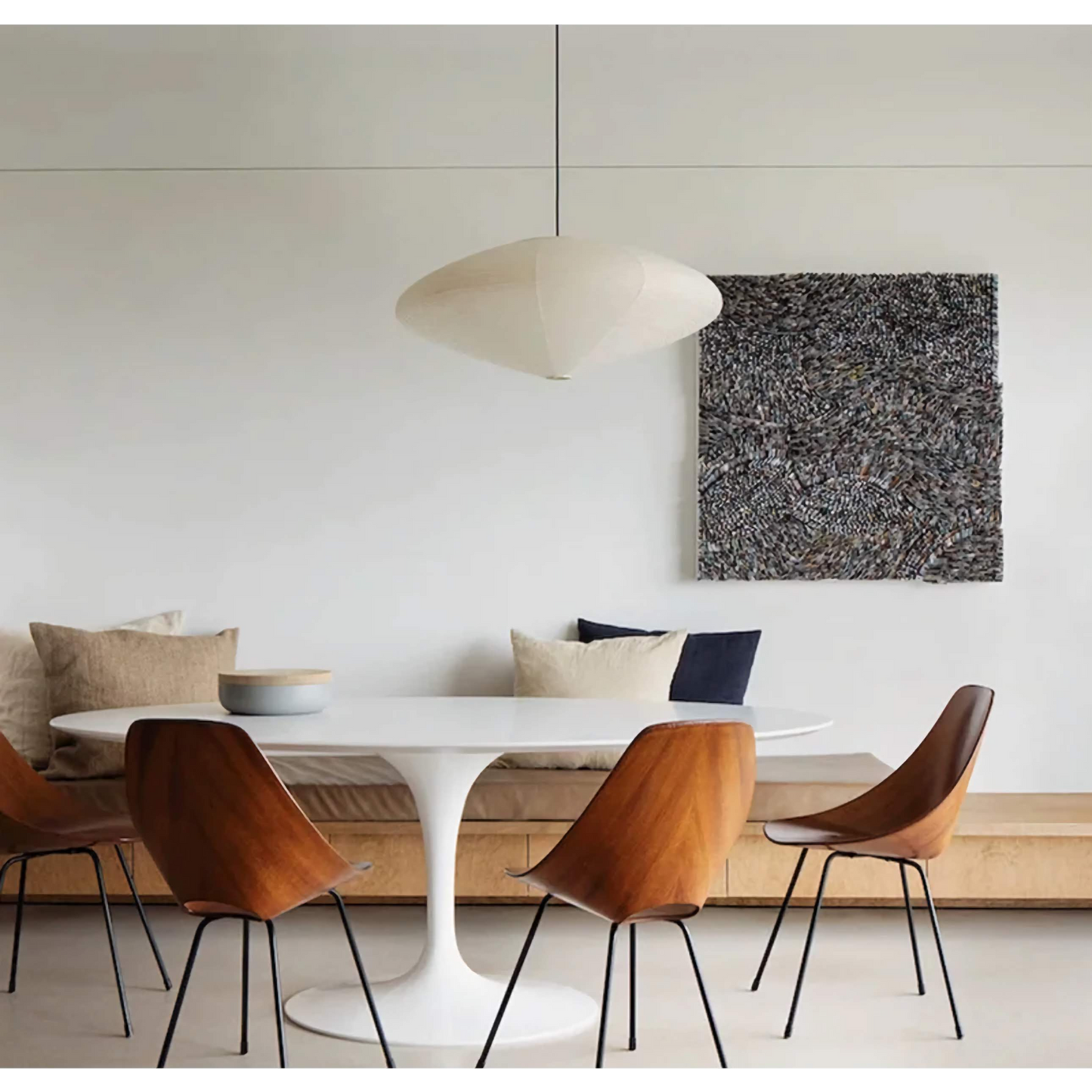 WASHI PAPER DISK PENDANT | 88CM 3