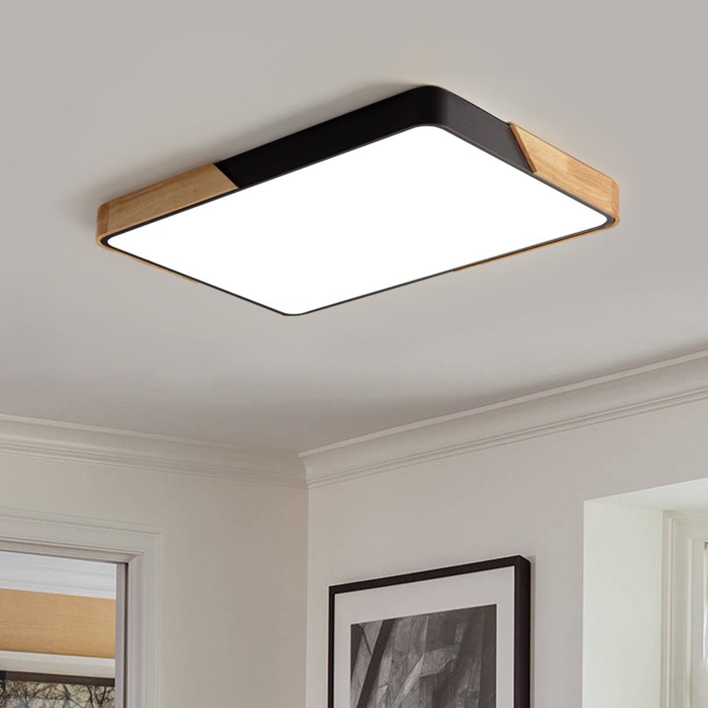 Rectangle LED Flush Mount Light 2