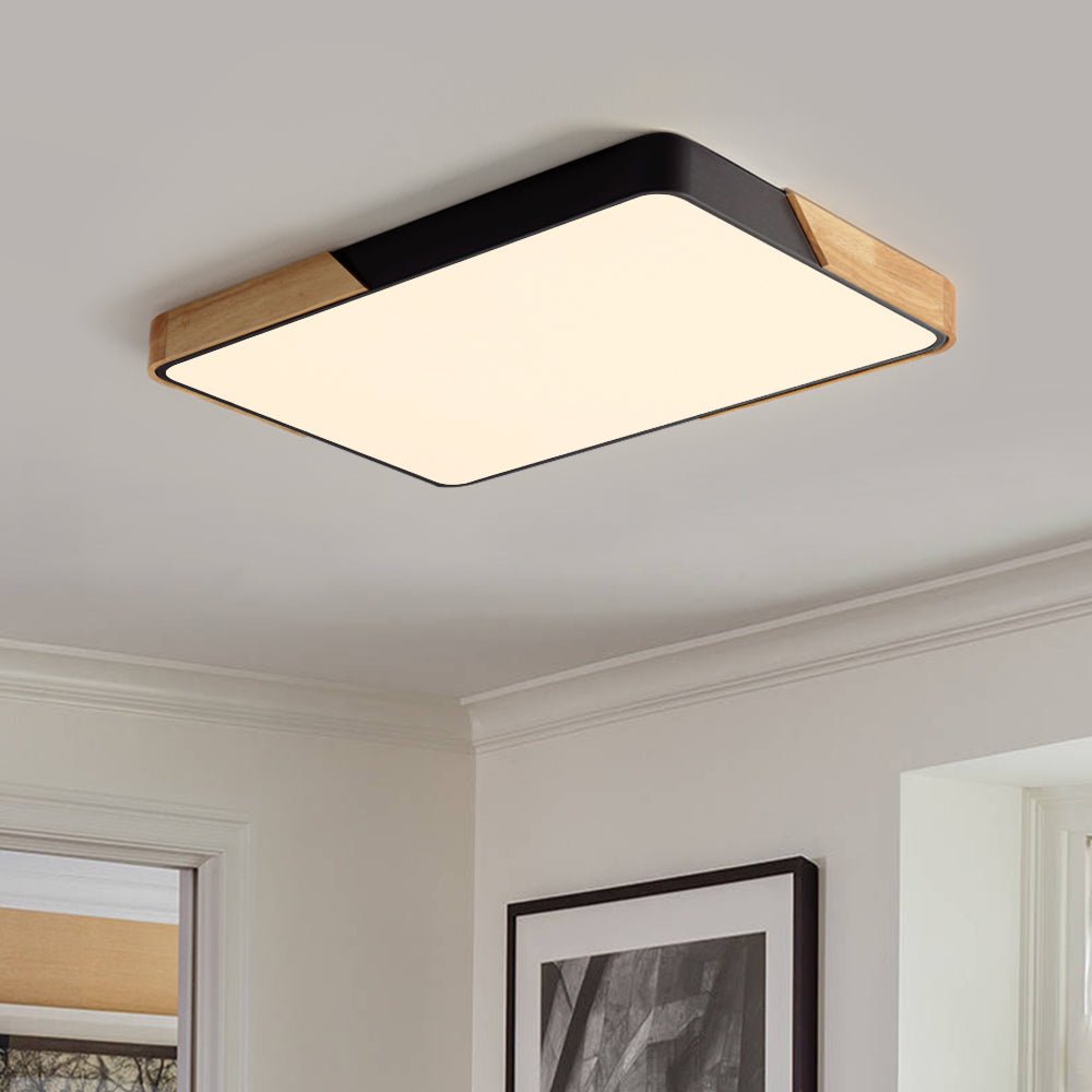 Rectangle LED Flush Mount Light 3