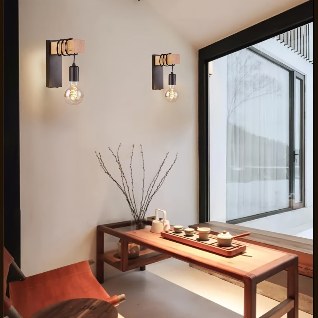 Modern Industrial Wall Sconce | E27 Base & Metal Finish 3