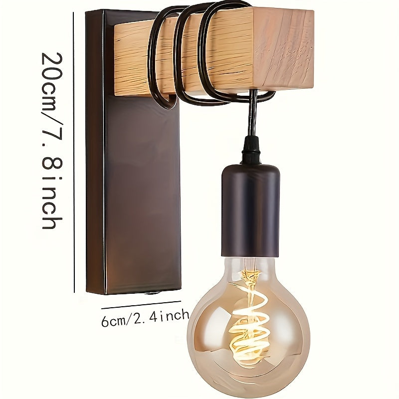 Modern Industrial Wall Sconce | E27 Base & Metal Finish 5