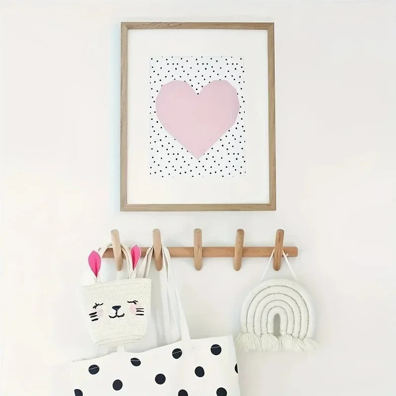 Maeve Wall Rack | Solid Oak Organiser 2