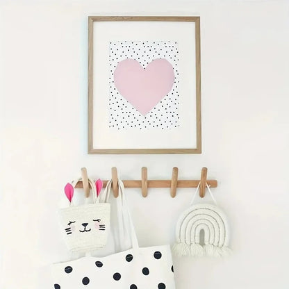Maeve Wall Rack | Solid Oak Organiser 2