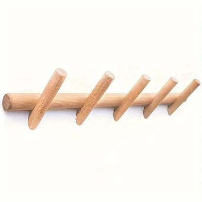 Maeve Wall Rack | Solid Oak Organiser 3