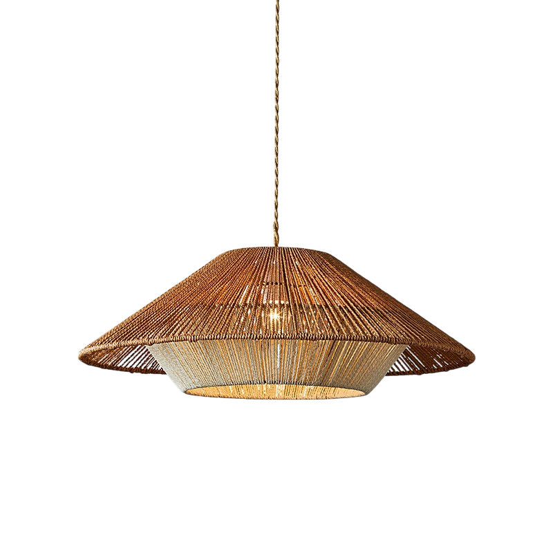 Bamboo Woven Pendant Light 0