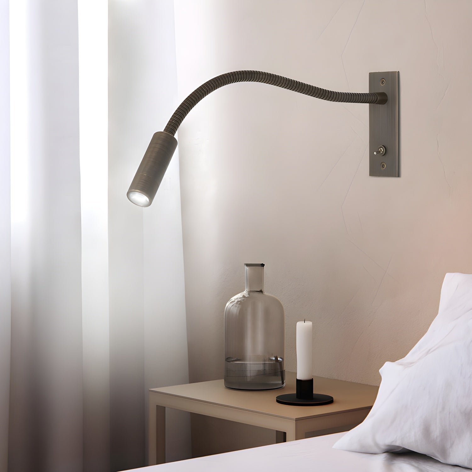 Elezor Flexible Gooseneck Wall Lamp 3