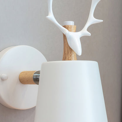 Antler wall sconce 6