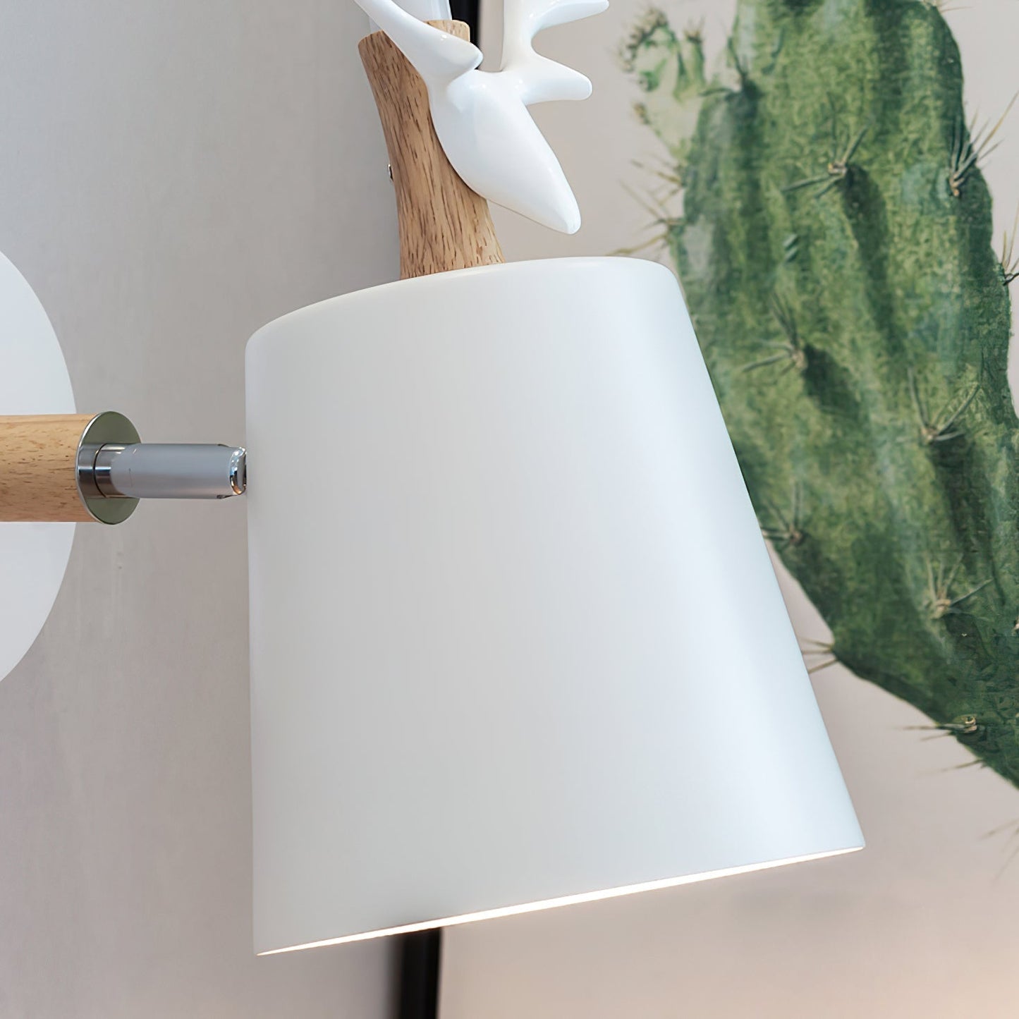 Antler wall sconce 7