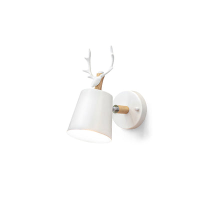 Antler wall sconce 1
