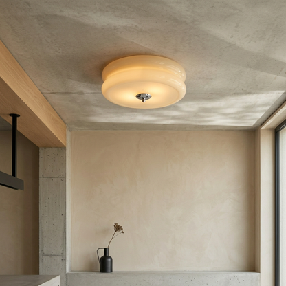 Elara Haus Art Deco Style Ceiling Light Look Glass Pendant