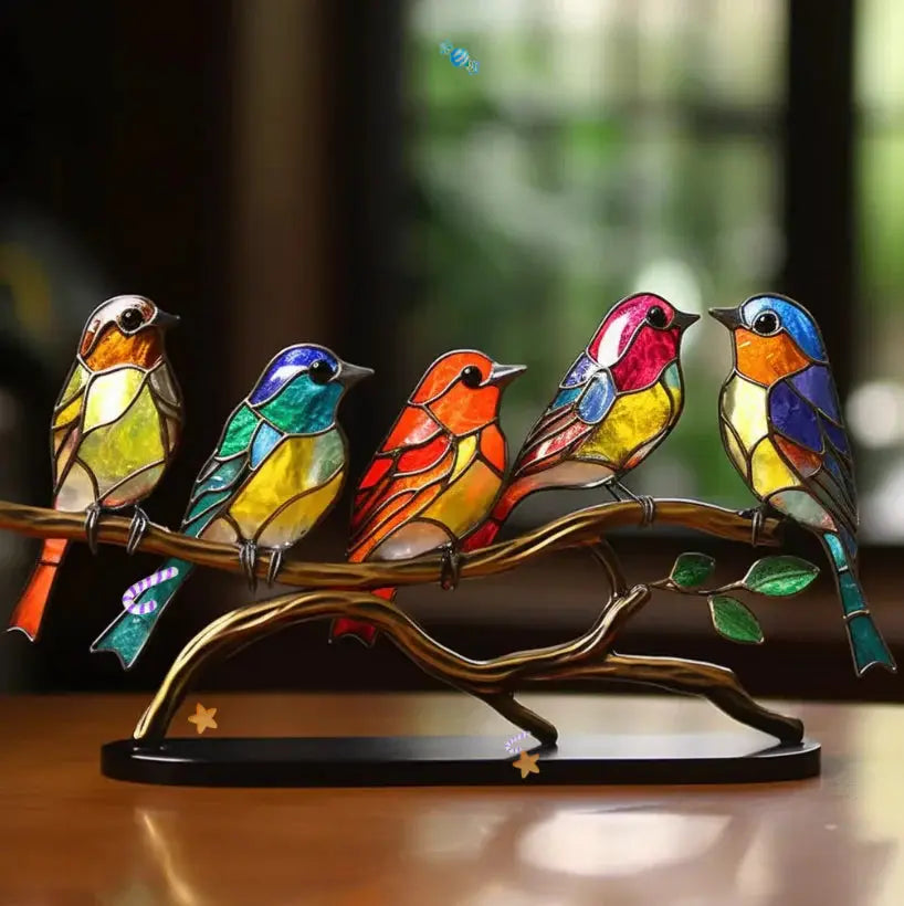 Window Bird Decoration 0