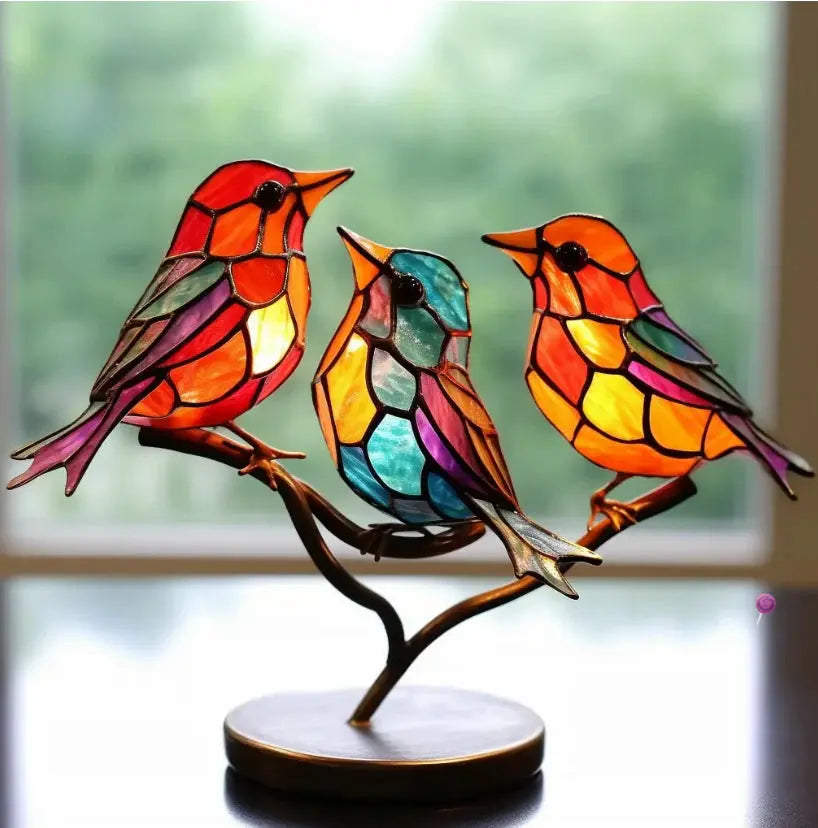 Window Bird Decoration 2