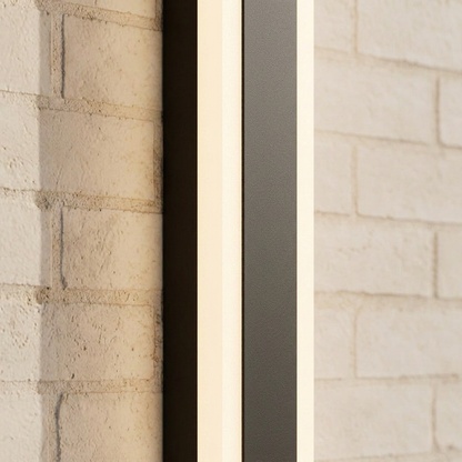 Elara Haus Exterior Linear LED Wall Light with Light Sensor