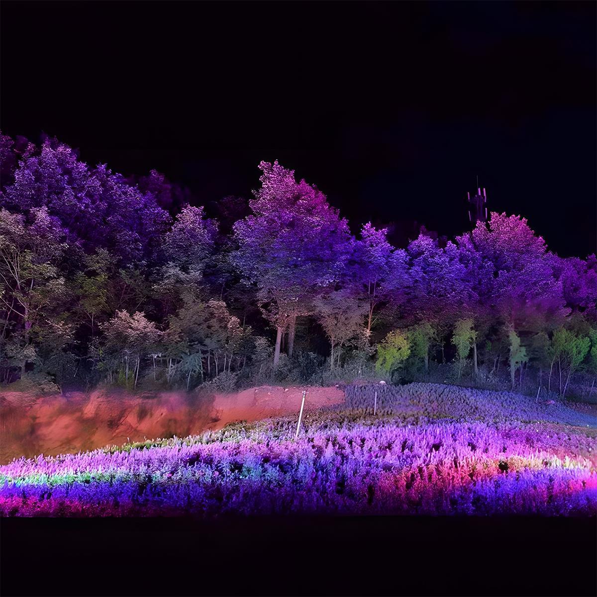 Flyachilles Outdoor Waterproof RGB LED Spot Light Landscape Tree Lighting Multi-purpose 5