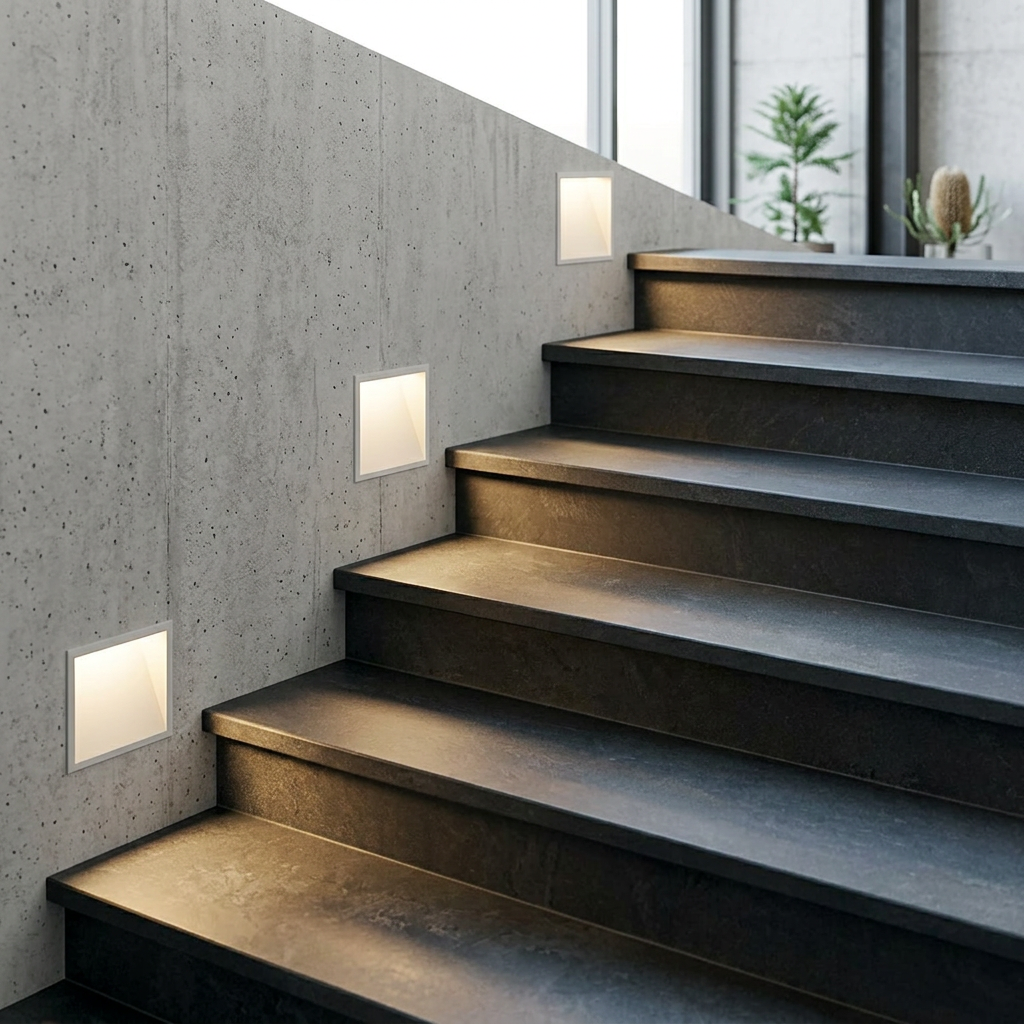 Elara Haus Plaster-In LED Stairway Wall Light