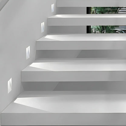 Minimalist Motion Sensor LED Recessed Stairway Lights Step Light 8