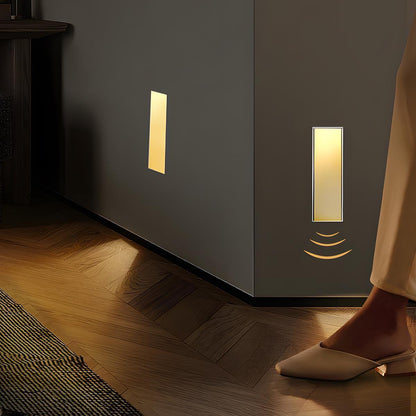 Minimalist Motion Sensor LED Recessed Stairway Lights Step Light 0