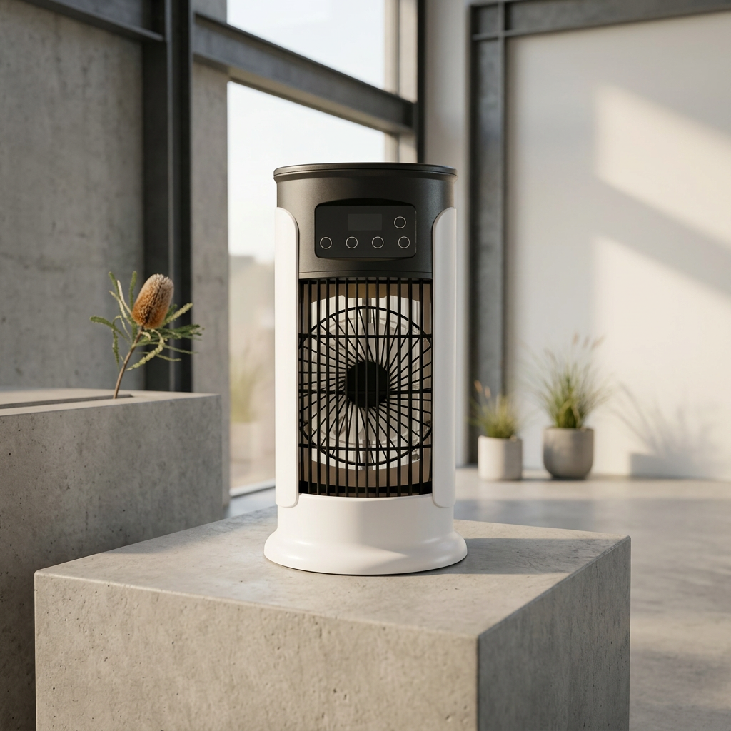 Elara Haus Portable Evaporative Air Cooler with Digital Display & Mist Humidifier