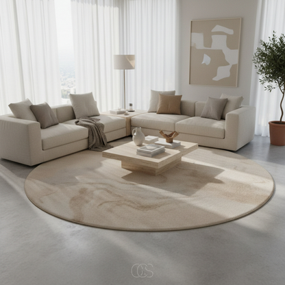 OCS - Girona Cashmere Rug - 160x160cm 0