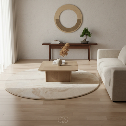 OCS - Girona Cashmere Rug - 160x160cm 1