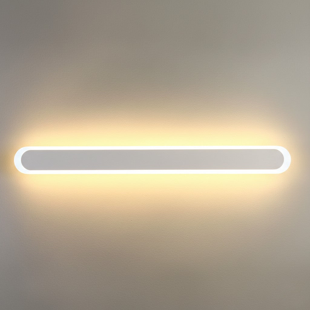 Rounded Edge Aluminium Outdoor Wall Light – IP65 Rated